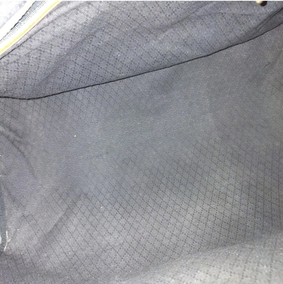 FENDI Pequin Travel Bag Brow Canvas Leather Duffel Bag Carry-on Purse - Picture 7 of 8